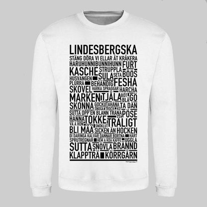 Lindesbergska Dialekt Text Sweatshirt