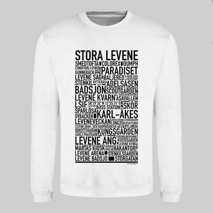 Stora Levene Text Sweatshirt