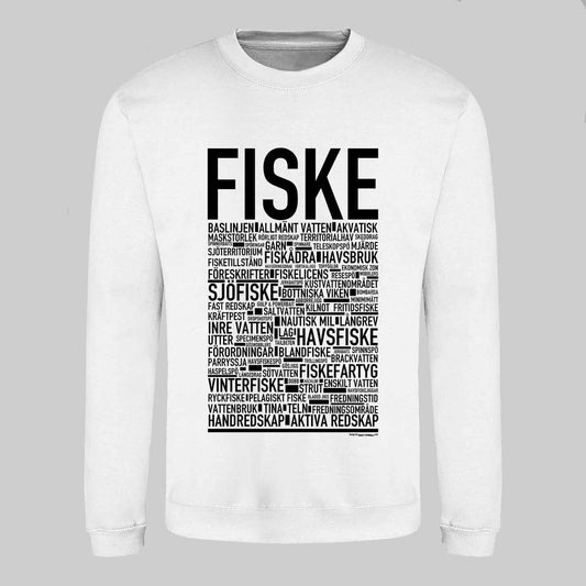 Fiske Text Sweatshirt