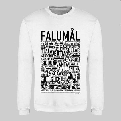 Falumål Dialekt Text Sweatshirt
