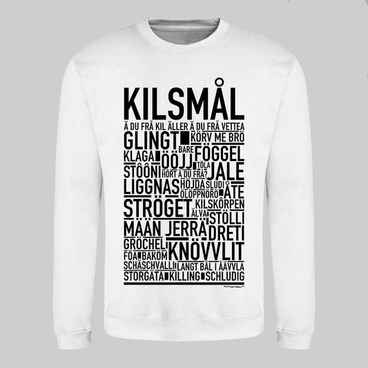 Kilsmål Dialekt Text Sweatshirt