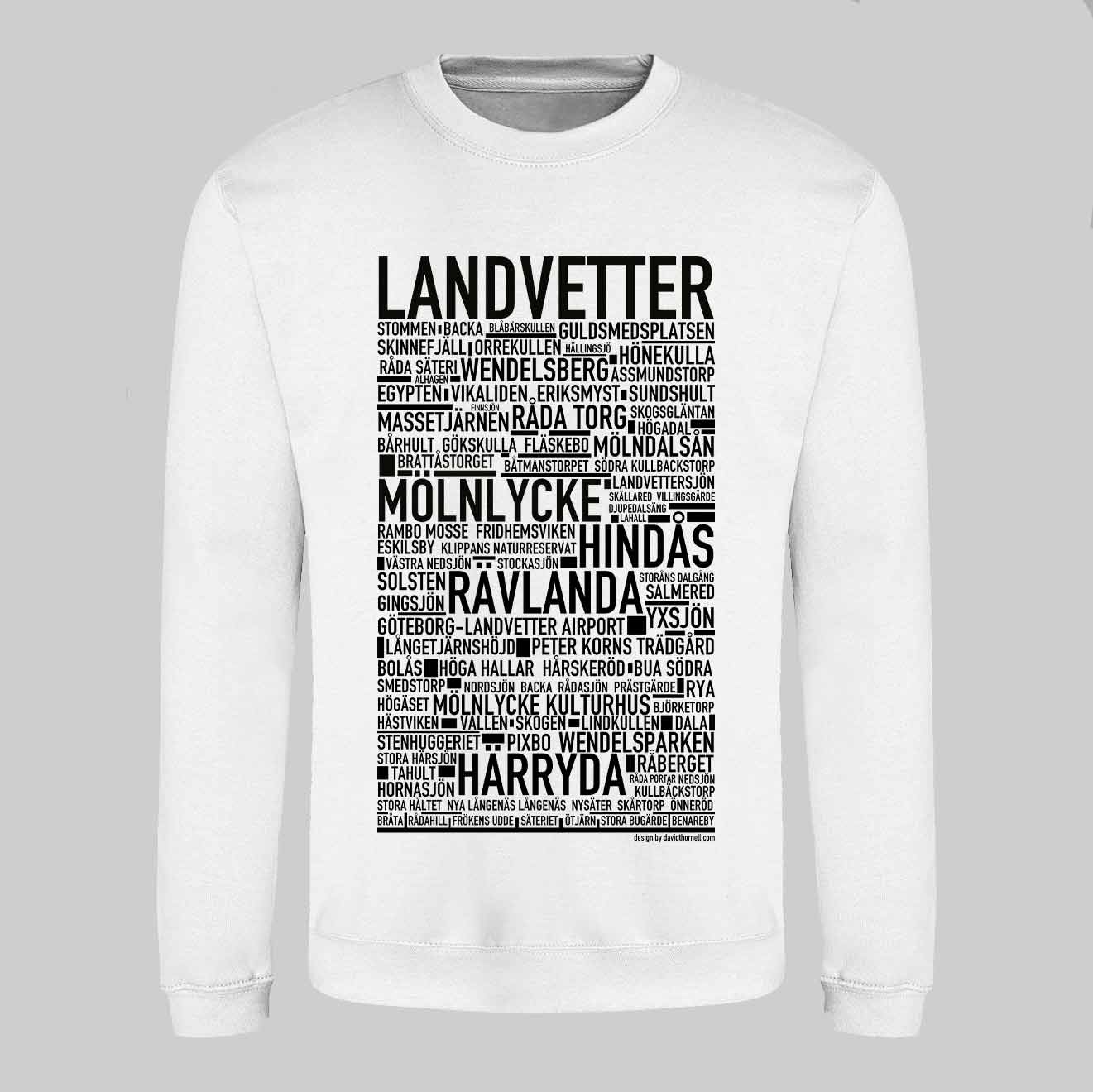 Landvetter Text Sweatshirt