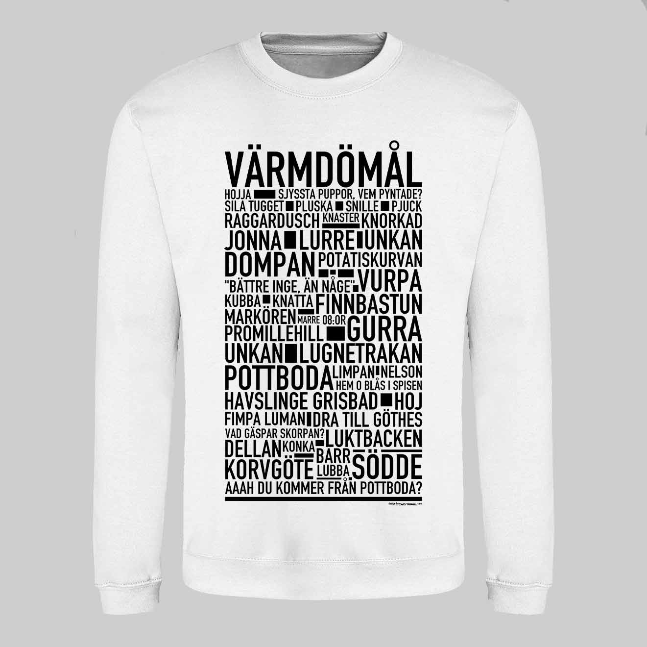 Värmdömål Dialekt Text Sweatshirt