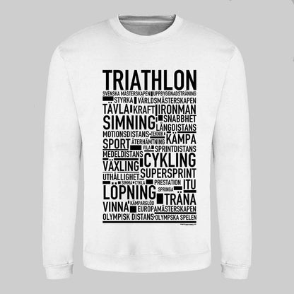 Triathlon Text Sweatshirt