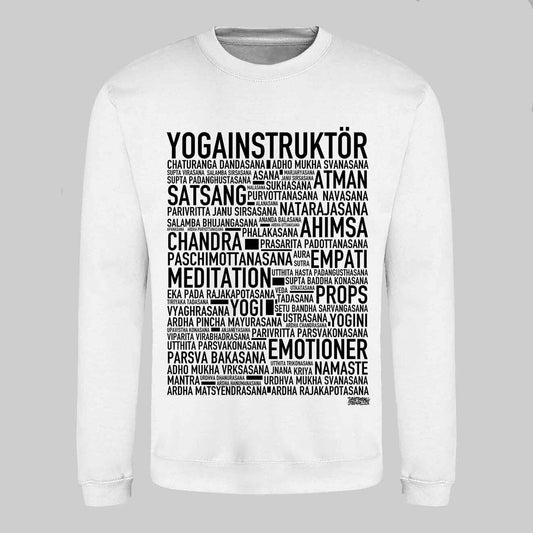 Yogainstruktör Text Sweatshirt