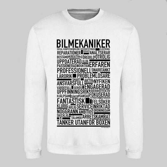 Bilmekaniker Text Sweatshirt