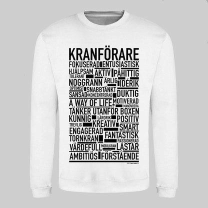 Kranförare Text Sweatshirt