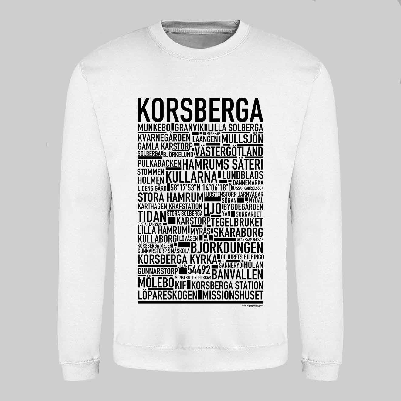 Korsberga Text Sweatshirt