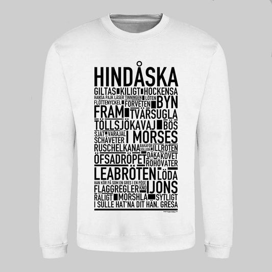 Hindåska Dialekt Text Sweatshirt