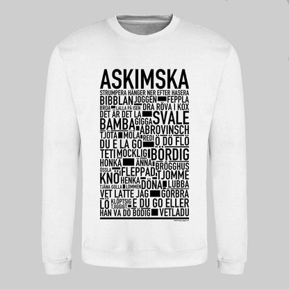 Askimska Dialekt Text Sweatshirt