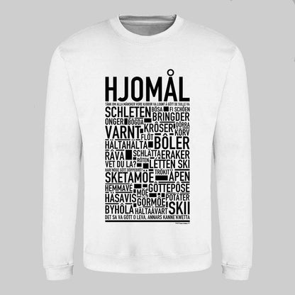 Hjomål Dialekt Text Sweatshirt
