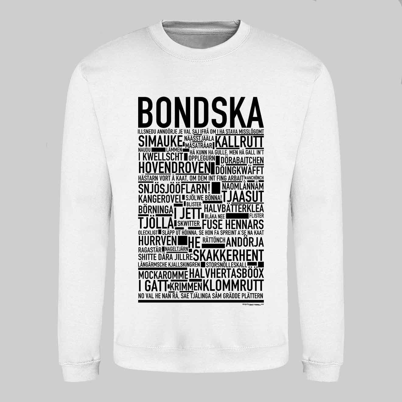 Bondska Dialekt Text Sweatshirt