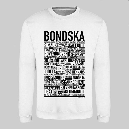 Bondska Dialekt Text Sweatshirt