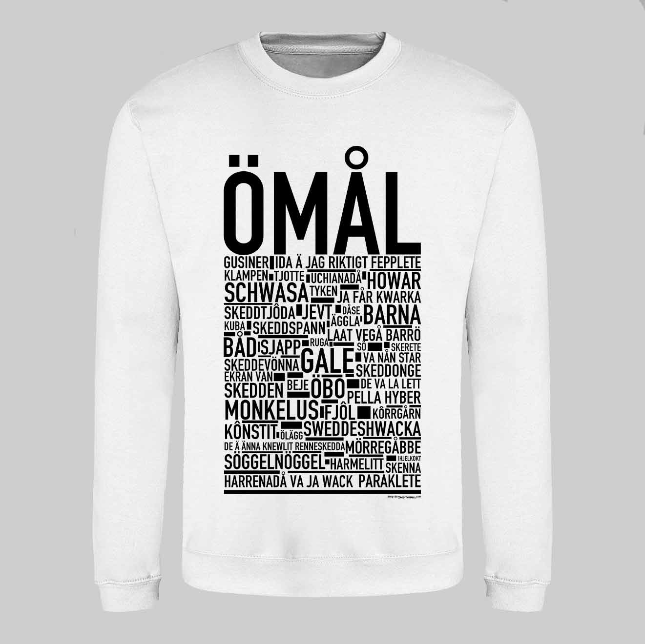 Ömål Dialekt Text Sweatshirt