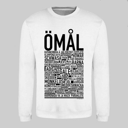 Ömål Dialekt Text Sweatshirt