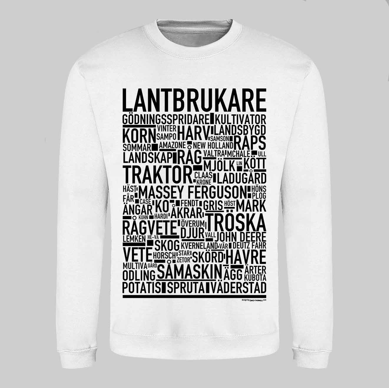 Lantbrukare Text Sweatshirt