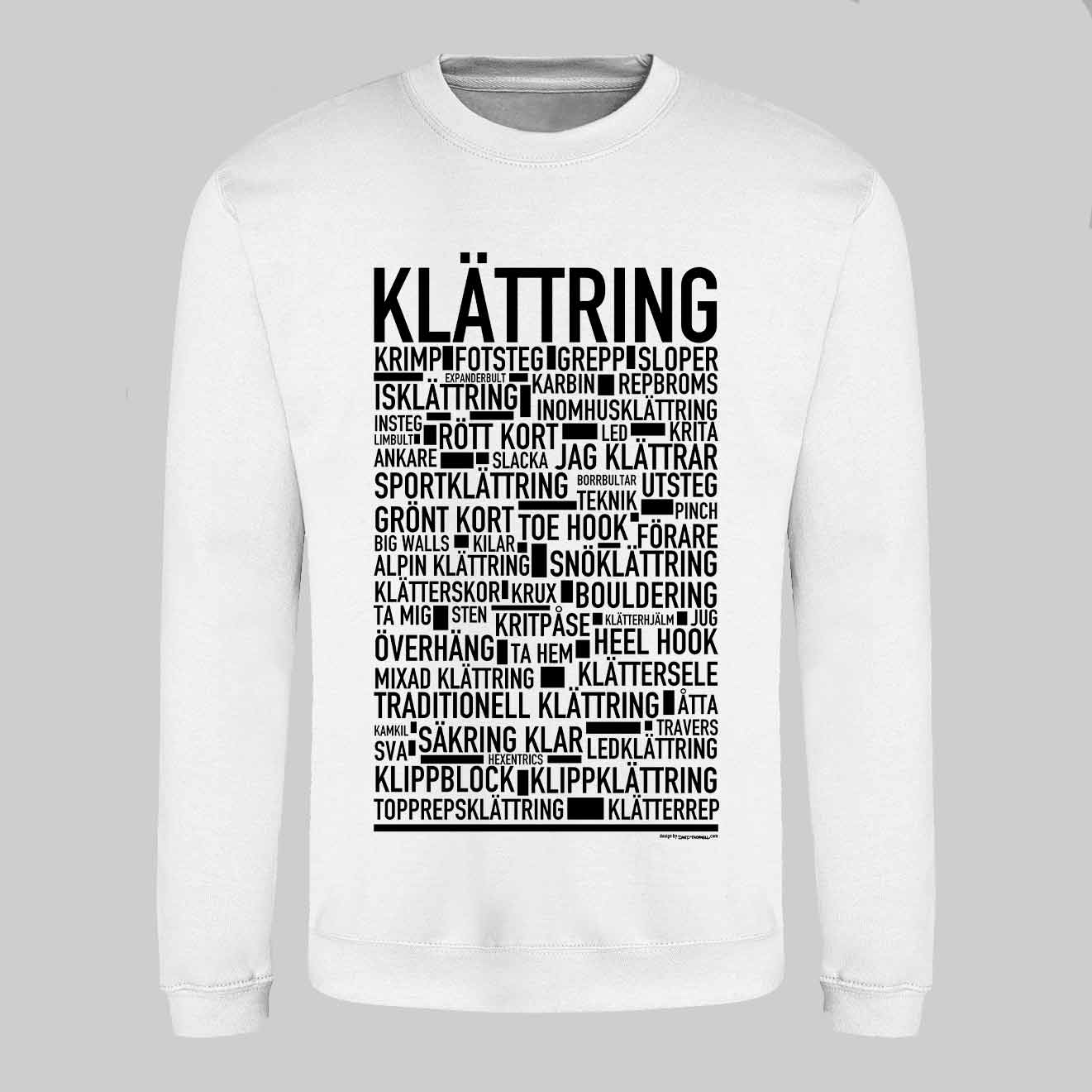 Klättring Text Sweatshirt