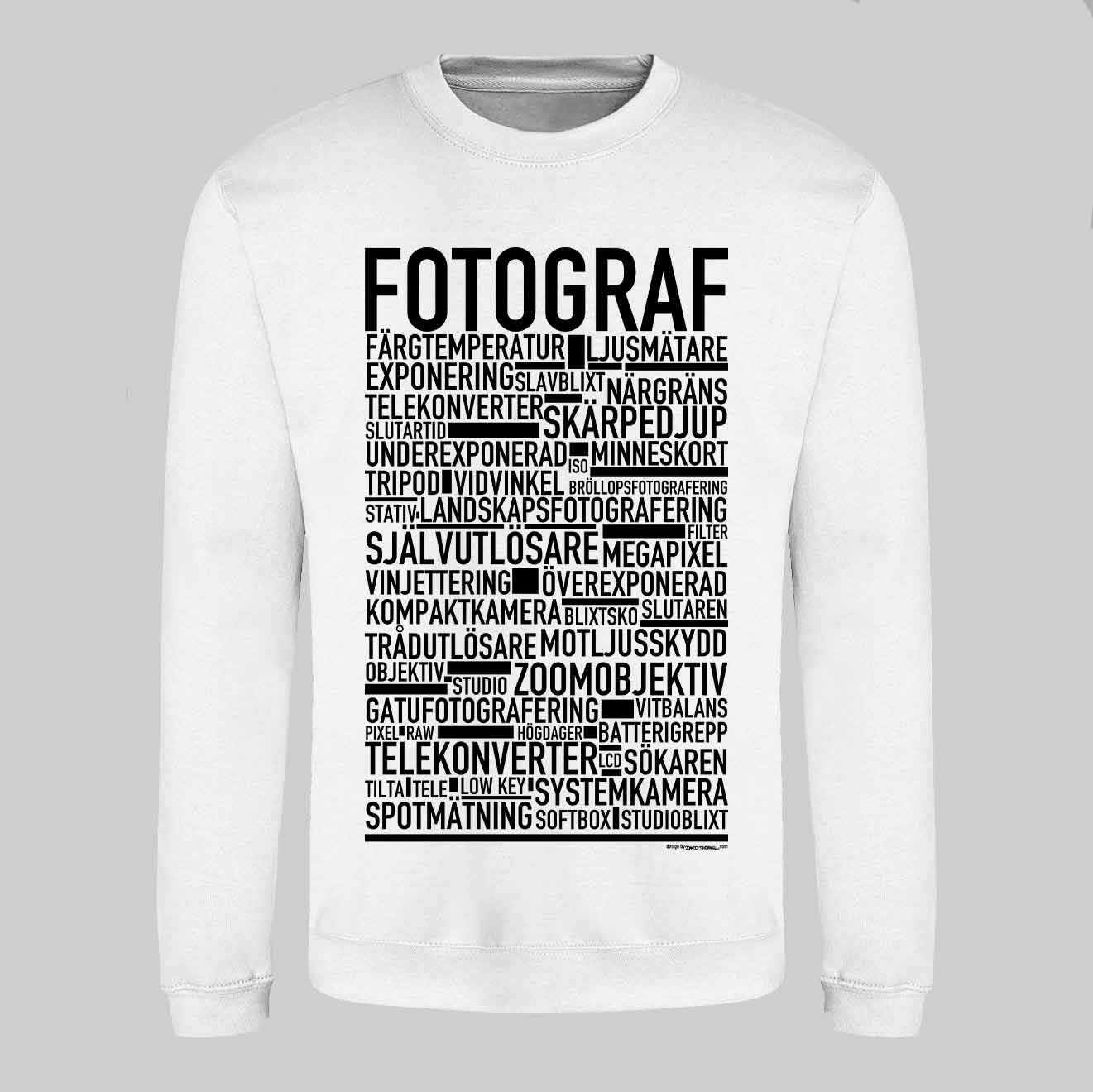 Fotograf Text Sweatshirt
