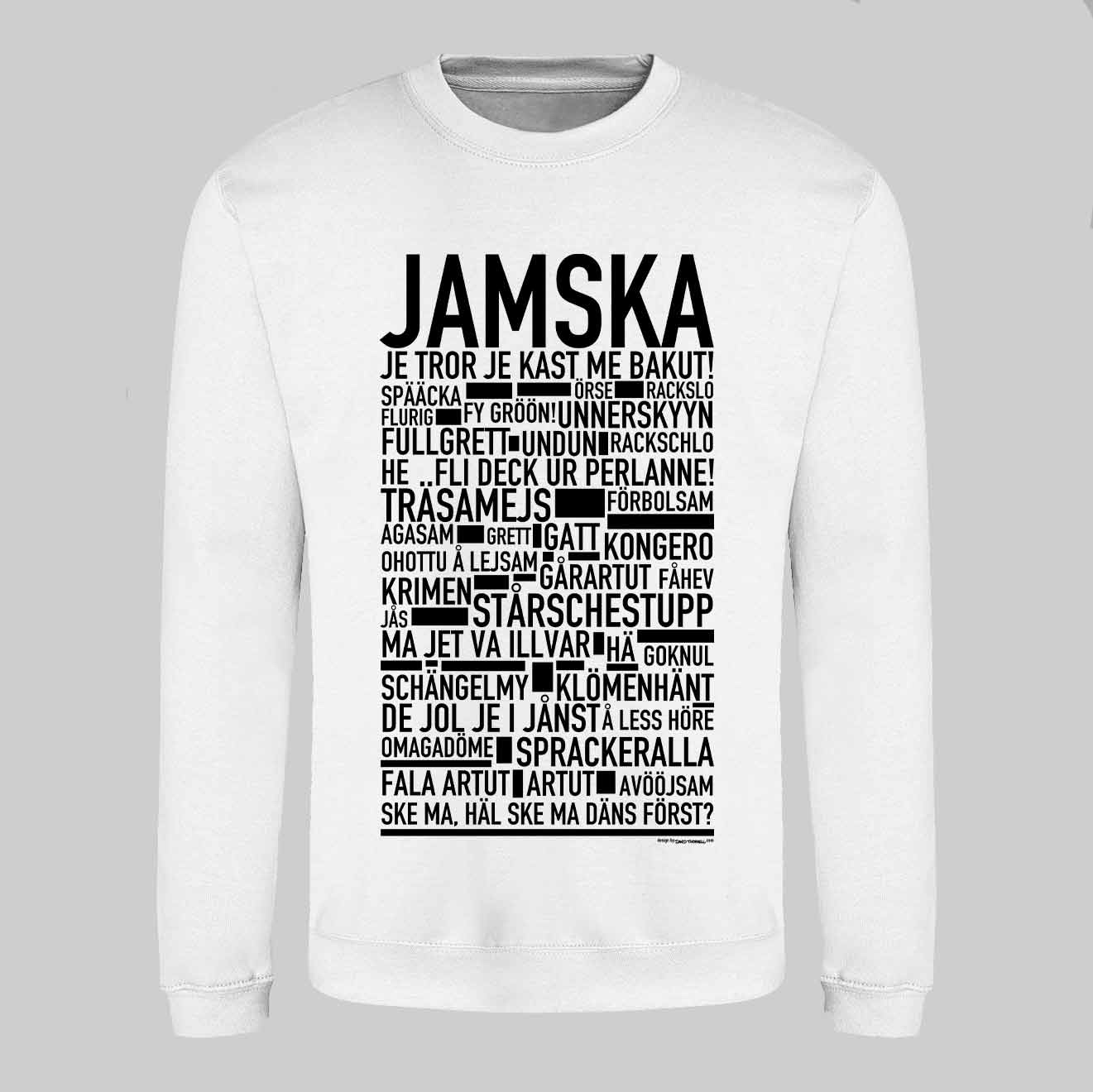 Jamska Dialekt Text Sweatshirt