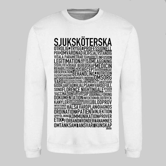 Sjuksköterska 2026 Text Sweatshirt
