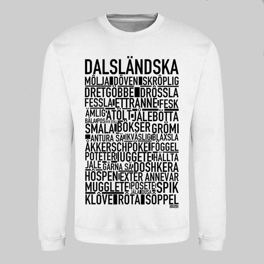 Dalsländska Dialekt Sweatshirt