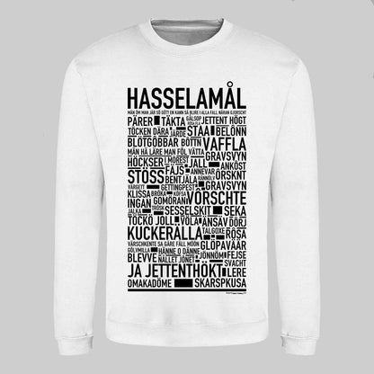 Hasselamål Dialekt Text Sweatshirt