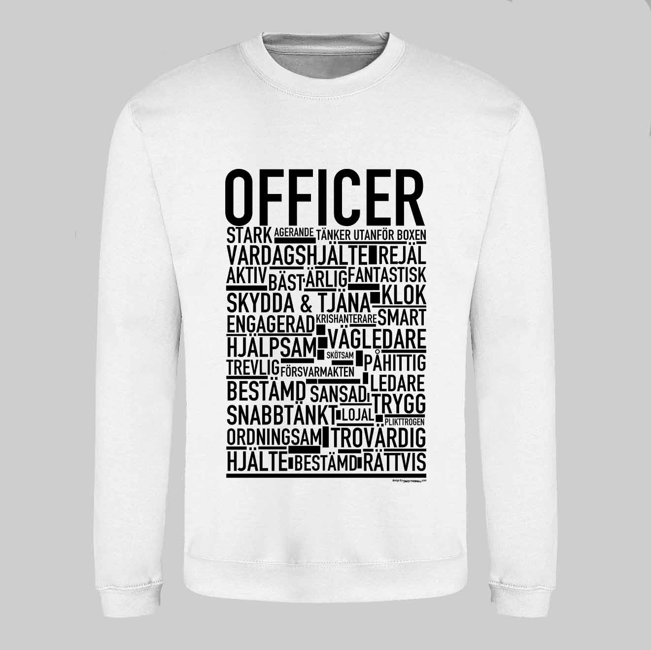 Officer Text Sweatshirt
