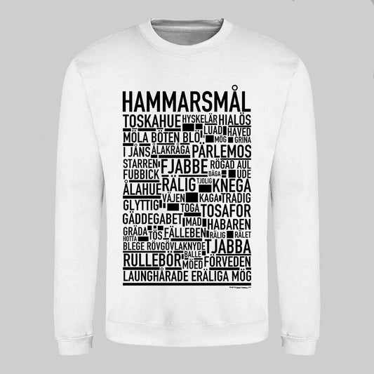 Hammarsmål Dialekt Text Sweatshirt
