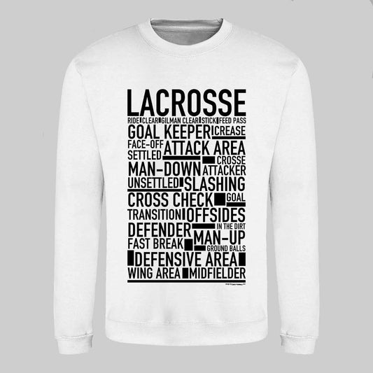 Lacrosse Text Sweatshirt