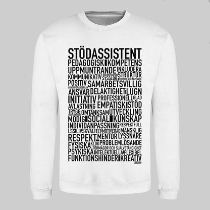 Stödassistent 2025 Text Sweatshirt