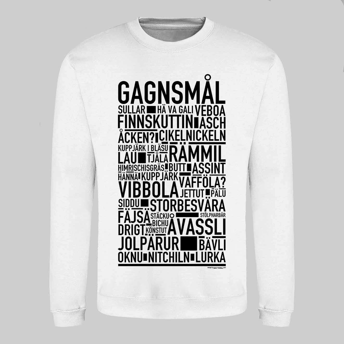 Gagnsmål Dialekt Text Sweatshirt