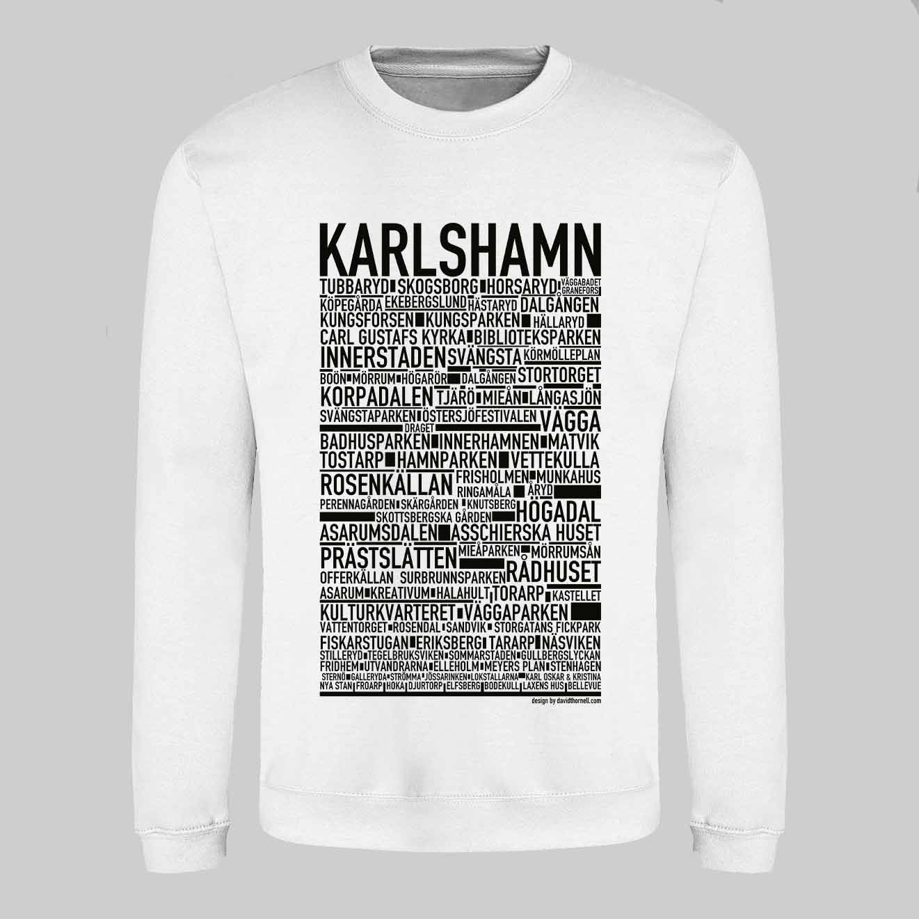 Karlshamn Text Sweatshirt