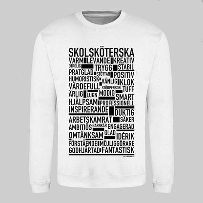 Skolsköterska Text Sweatshirt