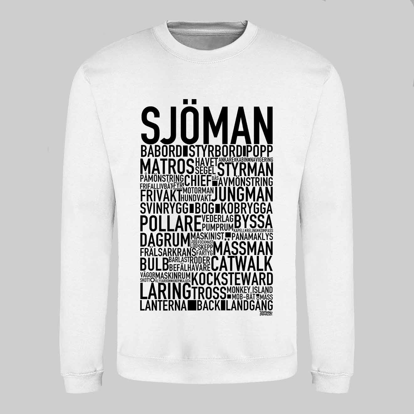 Sjöman Text Sweatshirt