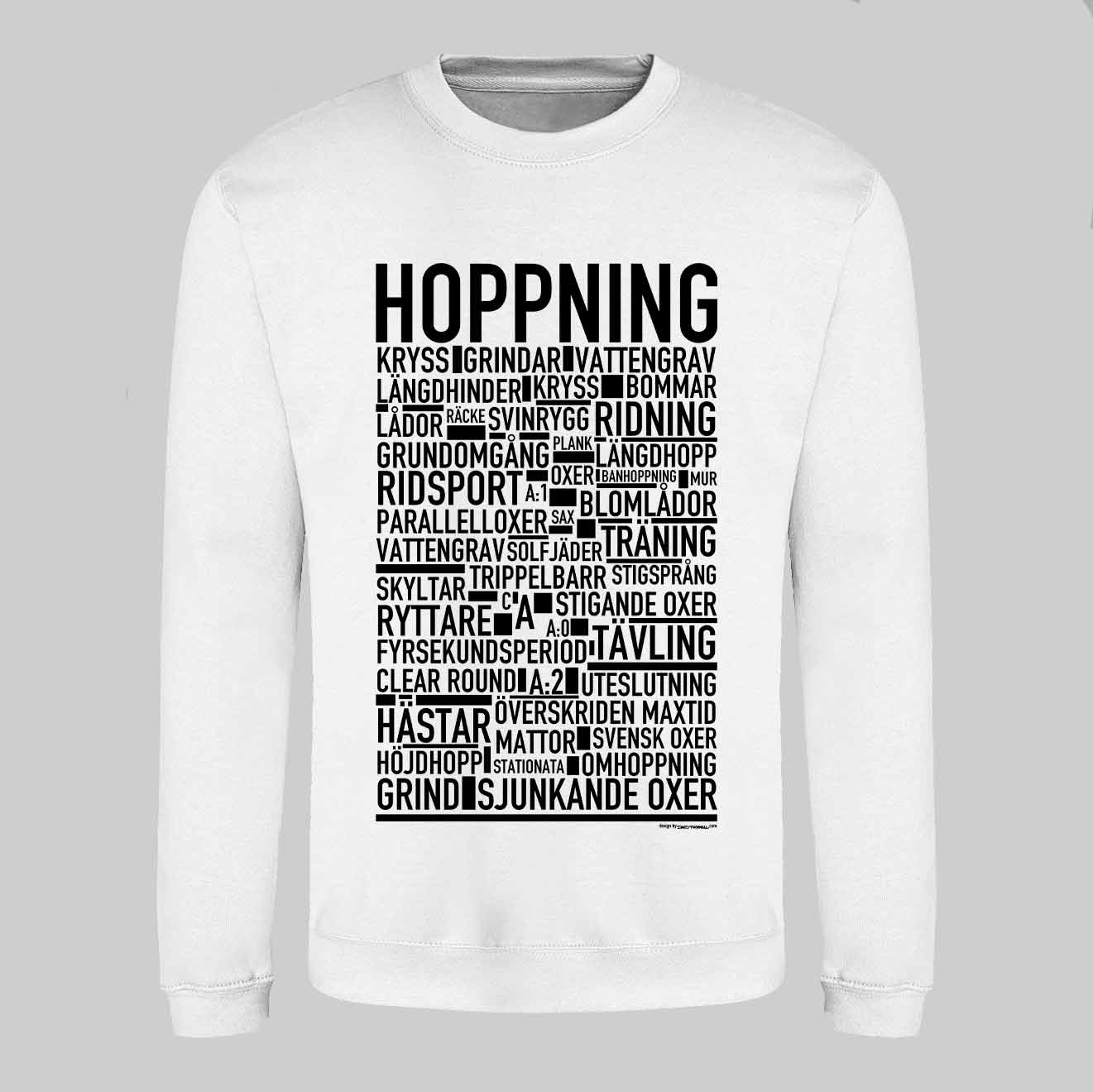Hoppning Text Sweatshirt