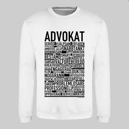 Advokat Text Sweatshirt