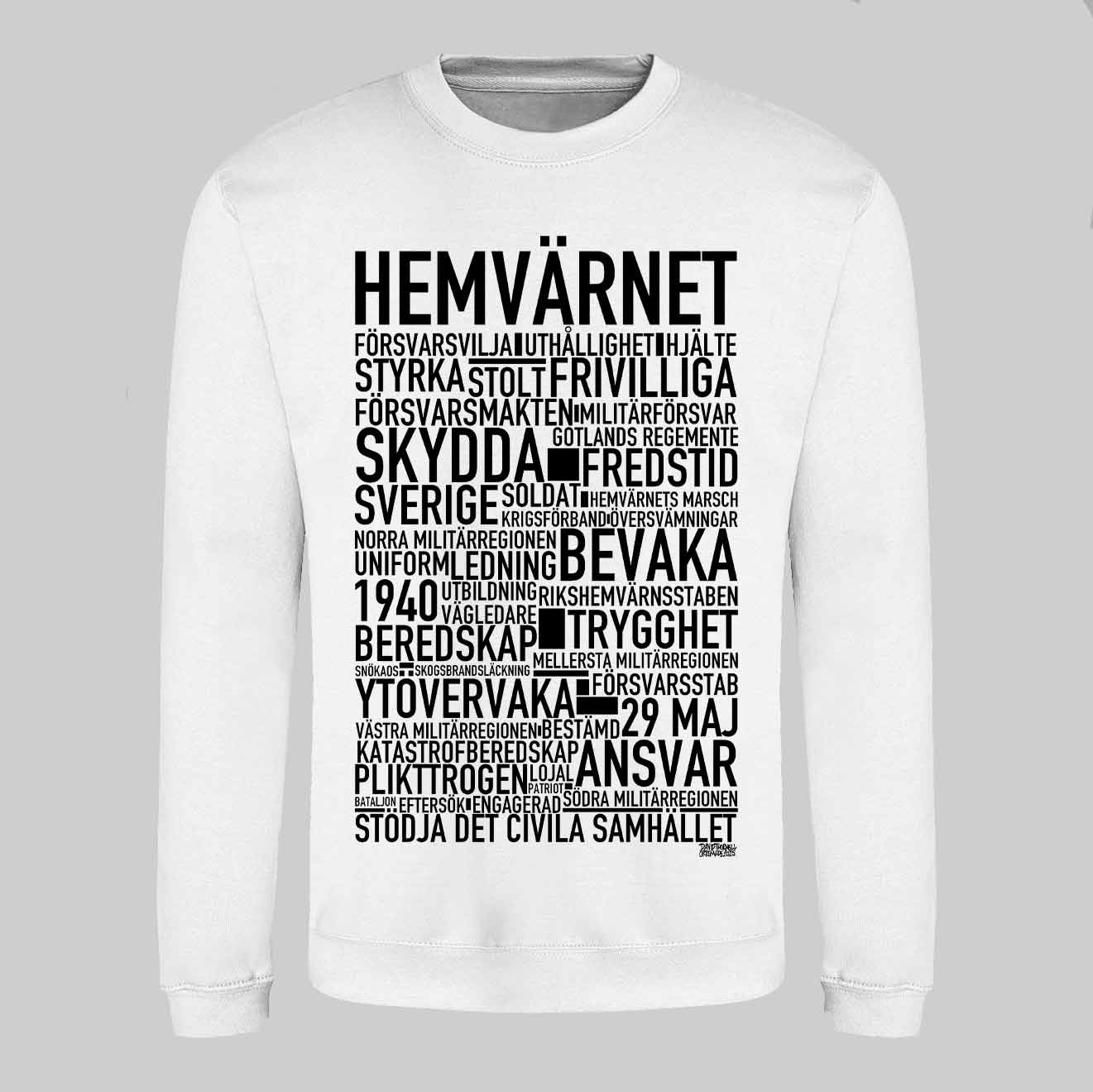 Hemvärnet Text Sweatshirt