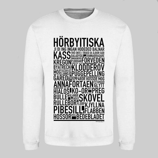 Hörbyitiska Dialekt Text Sweatshirt
