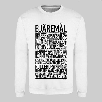 Bjäremål Dialekt Text Sweatshirt