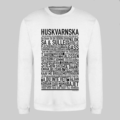 Huskvarnska Dialekt Text Sweatshirt