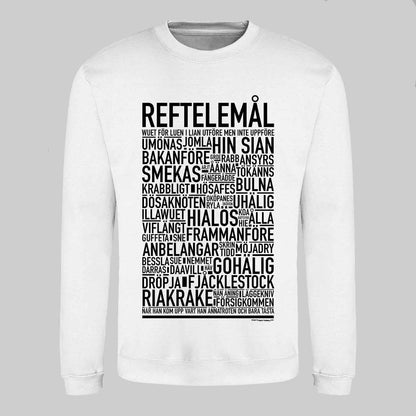 Reftlemål Dialekt Text Sweatshirt