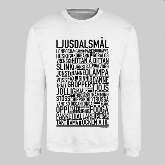 Ljusdalsmål Dialekt Text Sweatshirt
