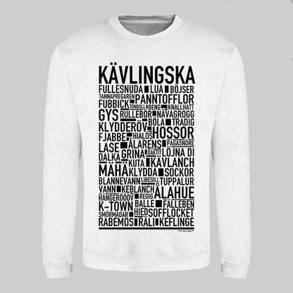 Kävlingska Dialekt Text Sweatshirt