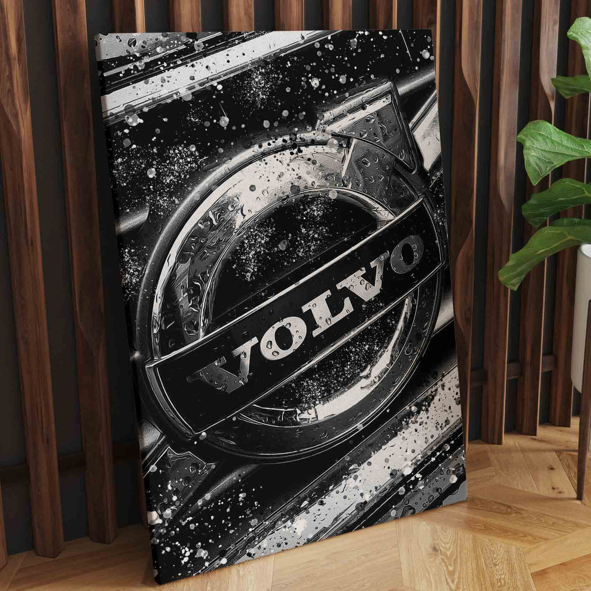 Volvo Emblem Canvas