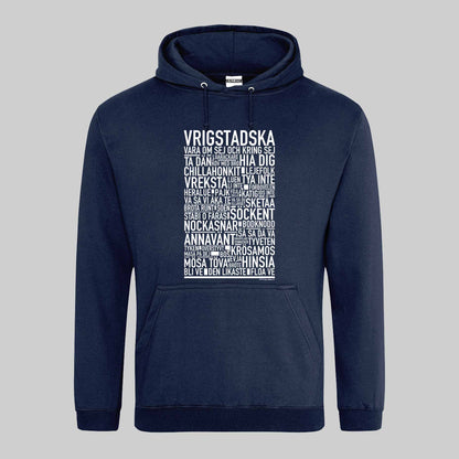 Vrigstadska Dialekt Text Hoodie