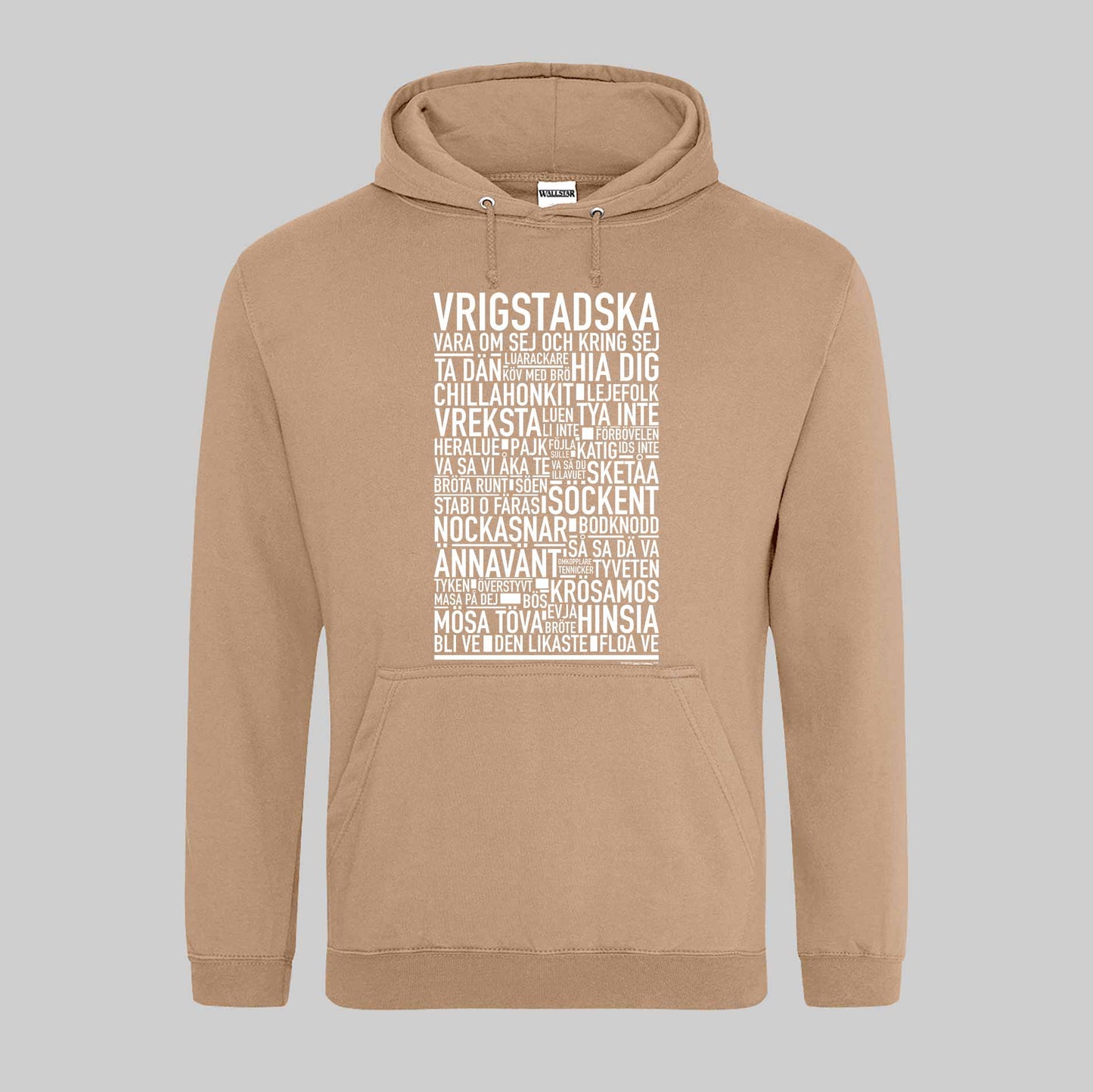 Vrigstadska Dialekt Text Hoodie