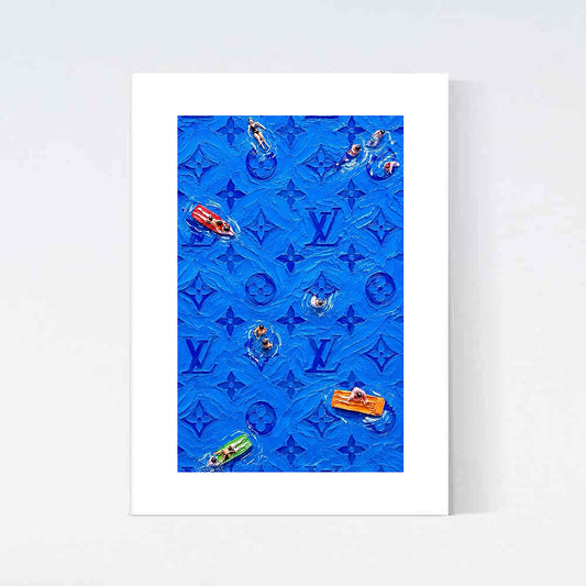 Vuitton Ocean Poster