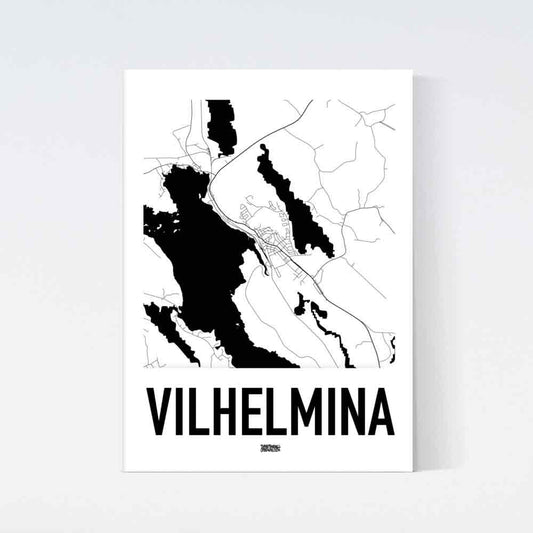 Vilhelmina Karta Poster