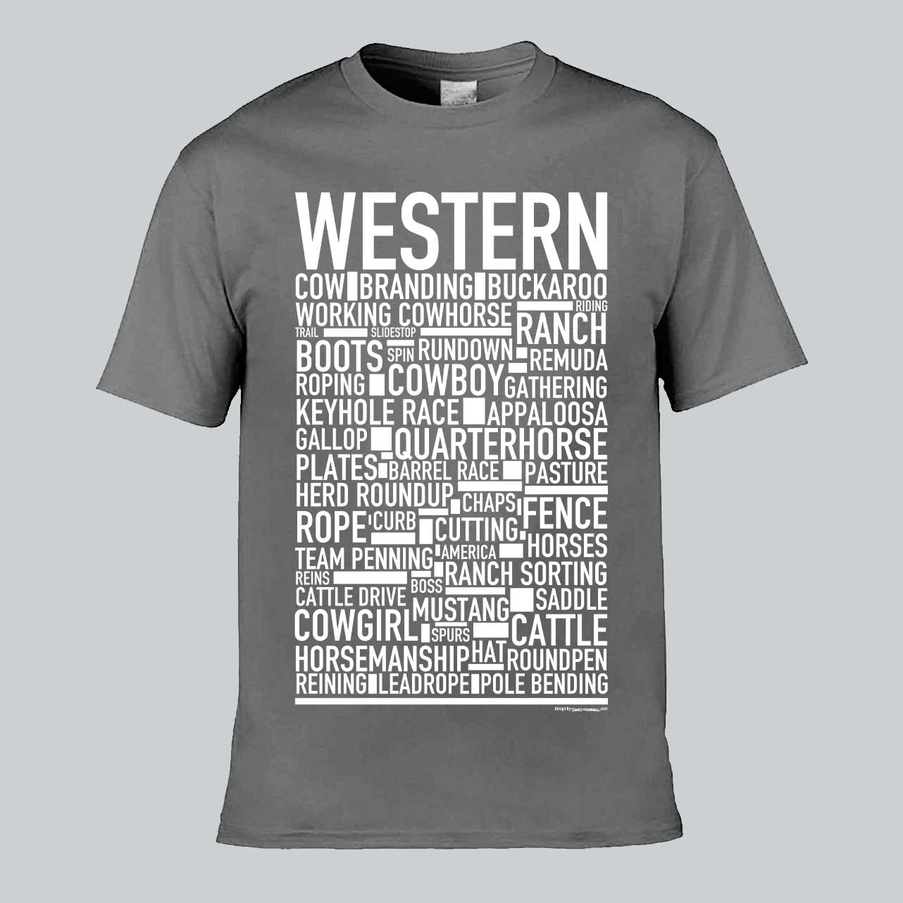 Western Text T-shirt