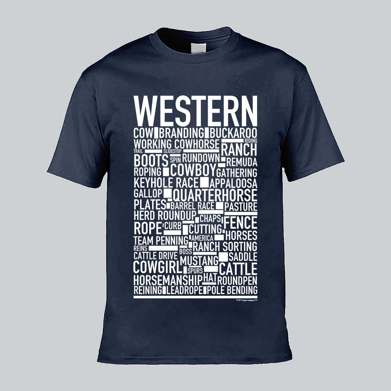 Western Text T-shirt